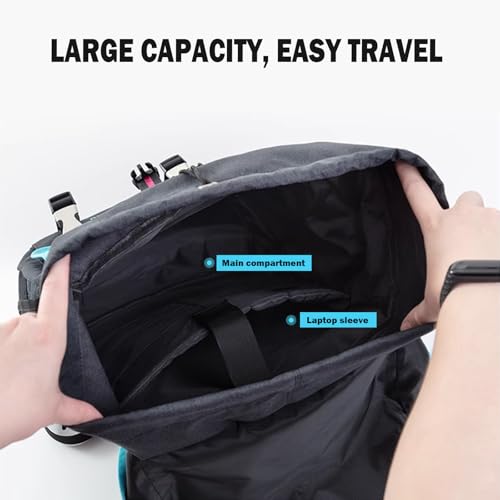 Image of Anime Backpack Collaboration Series for Hatsune Miku, 22L Techwear Travel Backpack Daypack, Backpack for Women and Men