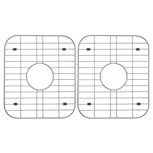 Miligoré 32" X 19" X 9" Deep Double Bowl (50/50 Low Profile Split) 16-Gauge Stainless Steel Kitchen Sink - Includes Drains/Grids #TOP2