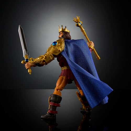 Les Maîtres De 'univers : New Eternia Masterverse Figurine King Randor 18 Cm - vue 8