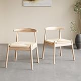 Soohow Dining Chairs Set of 2, Mid Century Modern Kitchen & Dining Room Chairs for Dining Room,Dining Table Chairs with Solid Wood Legs