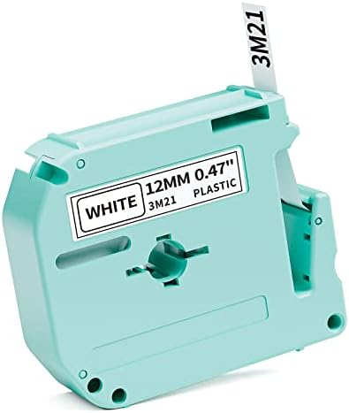 Label Tape 3 Rulli Nastro Etichette Brother P-touch 12mm - Nero Su - Foto 3