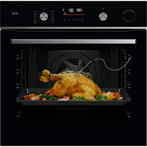 Four Électrique AEG Series 6000 OR6PB51WSB – 72L, 3390W, Pyrolyse, SteamCrisp - vue 3