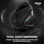 Corsair Void v2 MAX Wireless Gaming Headset for PC, PS5, PS4, Switch, Mobile - Simultaneous 2.4GHz+Bluetooth, Dolby Atmos, Sonarworks SoundID, 70Hr Battery, Fast Charging, Clear Microphone - Carbon