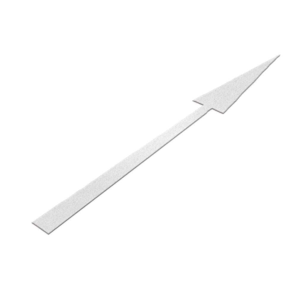 Thermoplastische Bodenmarkierung Pfeil gerade - 100,0 cm - Richtungspfeil - Zur Kennzeichnung von Verkehrswegen - Thermoplastik