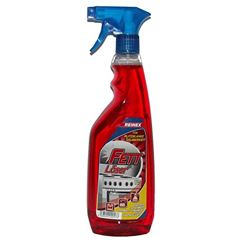 Fettlöser Reinex mit Sprühpistole 750 ml gebrauchsfertig - für hartnäckige Fettverschmutzungen