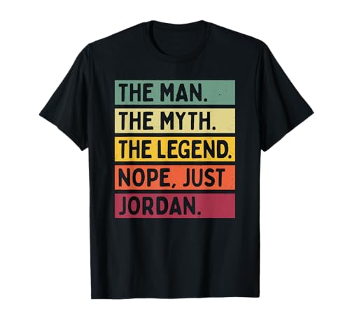 The Man The Myth The Legend NOPE Just Jordan �ʔ������p T�V���c