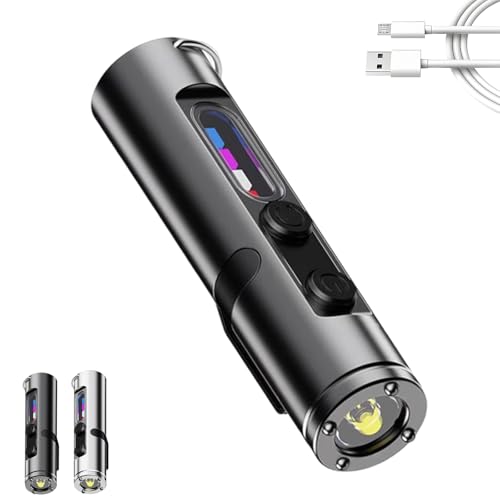 taclite mini  the ultimate everyday micro tool taclite mini rechargeable led magnetic super bright tactical flashlight high lumens with hat clip waterproof 3 brightnes friend men gifts