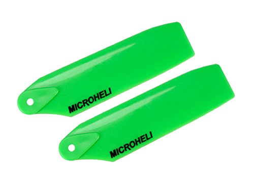 MICROHELI Plastic Tail Blade 73mm (Green)