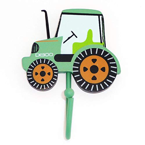Sass & Belle Tractor-Childrens Dormitorio Puerta/Pared Perchero