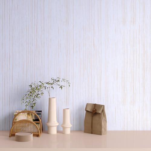 Papier peint texturé en toile de gazon aspect lin haut de gamme - 3