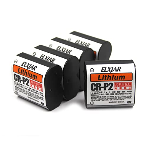 Hflexgrad CR-P2 5-Pack) 6V 1500Mah Lithium Photo Battery Replaces 223A, 2Cr-P2, El223Ap, And Dl223A Batteries thumb #5