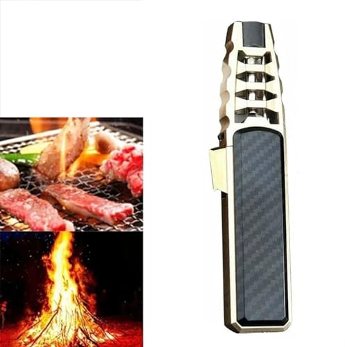 Encendedor antorcha recargable Butano azul miniatura 6