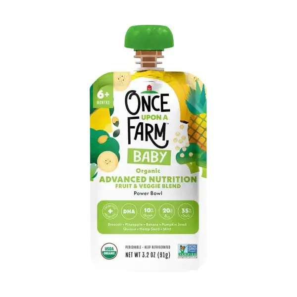 ONCE UPON A FARM Kids Power Bowl Yogurt Pouch, 3.2 OZ 2