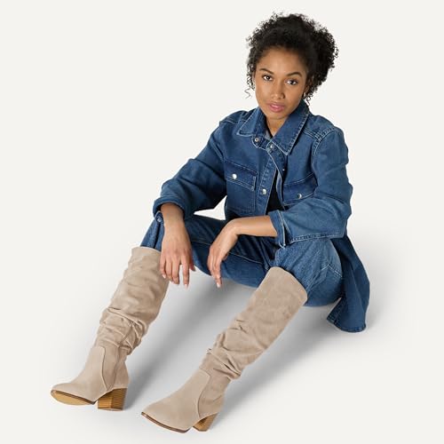 Amazon Essentials Women's Tall Block Heel Boots - Image 6