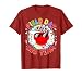 Field Day Red Team Smile Face Peace Sign Men Women Kids T-Shirt