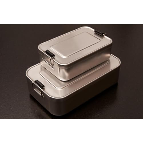 Alu-Brotdose Elasto für den täglichen Gebrauch, BPA-frei, 1 Liter