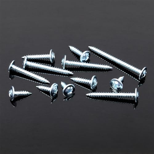 Mywish FE-HSZG-BLUE-M4.2-38-200PS 200Pcs #8 × 1-1/2 Inch Wood Screw, Phillips Truss Head Wood Screws, Quick Metal Self Tapping Screws, Wood Screws 1 1/2 Inch, Galvanized Iron Zinc Oxide Plated Steel thumb #4