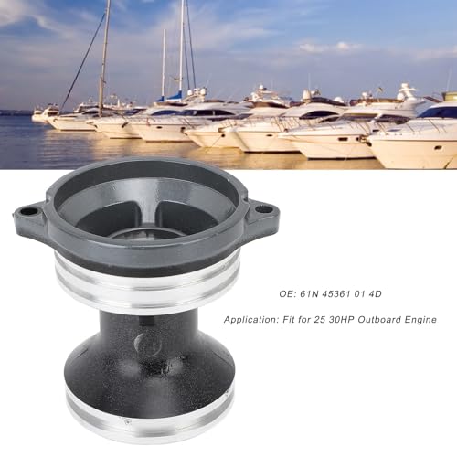 Tampa Inferior da Carcaça 2 Rolamentos Vedação de óleo, Liga de Alumínio, Cabe Em Motor de Popa 25 3