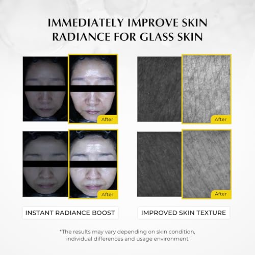 JEU'DEMEURE Glutathione & Niacinamide Luminous Ampoule Face Mist – Korean Dewy Skin Spray for Even Tone, Hydration & Glow – Antioxidant Ampoule Essence with Fermented Vitamin B, 2.5 fl.oz