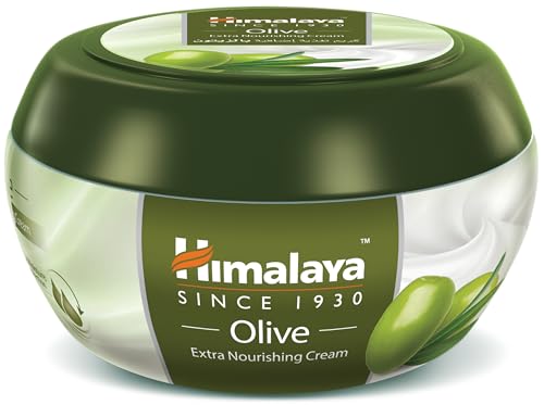 Himalaya Olive Extra Nourishing Cream for Ultimate Hydration and Moisturized Skin | Fresh, Delicate Scent | Gets Easily Absorbed Revitalizes and Improves the Texture of Skin -150ml