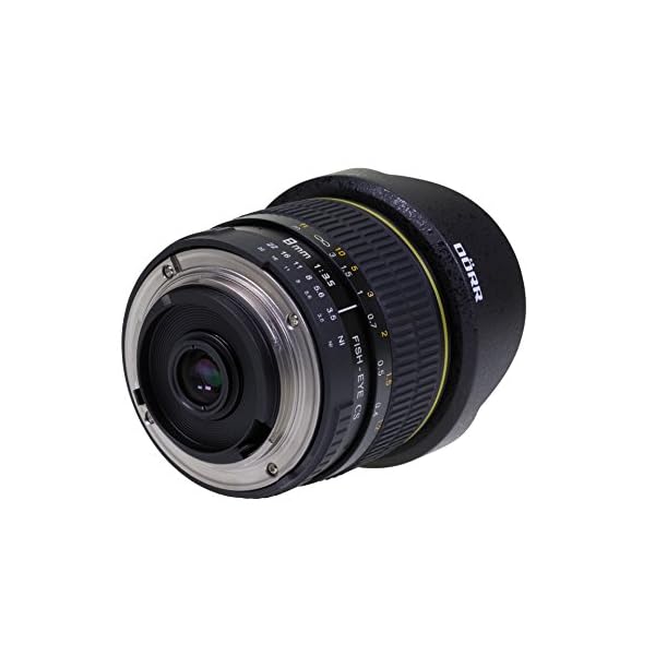 DÖRR Fisheye Weitwinkelobjektiv 8mm 1:3,5 Nikon – Bild 3