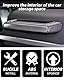 Beifahrer Ablagebox Griff Ablagebox Tablett Ablage Zubehör links Fahrer für Mercedes G Wagon W463A W464 G-Klasse G350D G400D G500 G550 G63 2019-2024