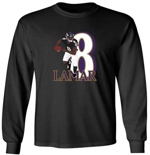 Long Sleeve Jackson 8 Shirt T-Shirt Mens Long Sleeve