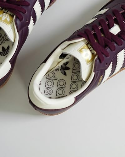 Image of adidas Samba Og Men's Lace Up Retro Clasic Trainer Trainers (Maroon, US 4M /5F)