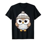 Hibou mignon hiver bébé kawaii animal confortable