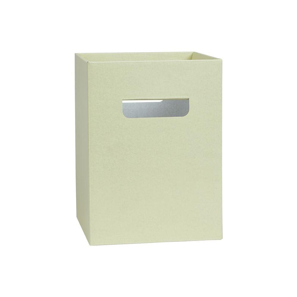 Pack of 10 x Oasis Matt Ivory Flower Hat Box with Handles - Storage Florist Home Decoration