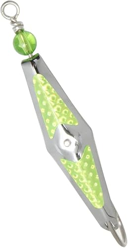 Miniatura 5 de Flashspoon - Silver Clarkspoon with Chartreuse Flash Tape - 4 Sizes