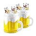 Cubo De Hielo Inflable, Enfriador De Jarra De Cerveza Inflable, Flotador De Bebidas De 18 Pulgadas De Alto Y Suministros para Fiestas para Playa, Piscina Y Jacuzzi, Paquete De 2