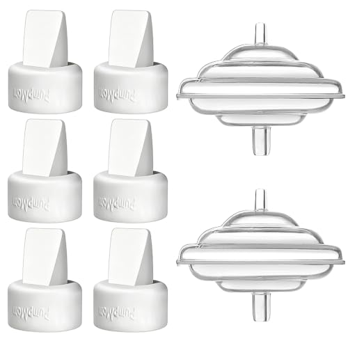 Image of PUMPMOM-US Replacement Duckbill Valves and Backflow Protector for Spectra | Compatible with Spectra S1 S2 9 Plus and SG, Not Original S2 Accessories