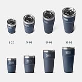 YETI Rambler Cup, Vacuum Insulated Stainless Steel Stackable Cup with Magslider Lid, Key Lime, 30 oz (887 ml) - Image 6