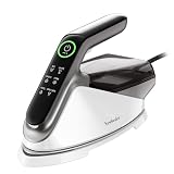 Newbealer Steam Generator Iron, 1500W Turbo Steam for Clothes (WhiteSilver)