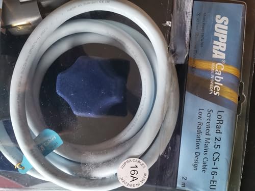 Supra Cables LoRad 2.5 MK II CS-EU-16 Netzkabel, 2.00m