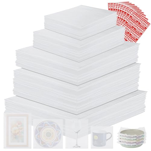 Moving packing foam pouches and sheets set, 400 pcs