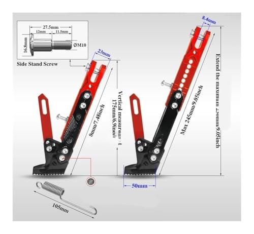 Support de trépied réglable télescopique avec semelle antidérapante - 5