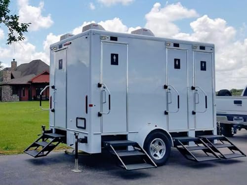 Mobile Public Trailer Bathroom Restroom Toilets Trailer Luxury Camping Bathroom