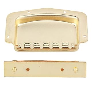 Couverture de pont de cordier pont de cordier de guitare pratique robuste pour pont de guitare électrique(Golden) - Les Beatles, Paul McCartney, John Lennon, RIngo Starr, George Harrison Couverture de pont de cordier pont de cordier de guitare pratique robuste pour pont de guitare électrique(Golden) – Image 7