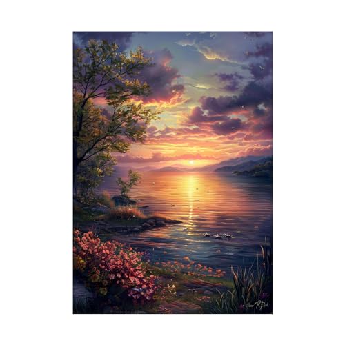 Peinture d'art de paysage impressionniste pour évader votre esprit au quotidien