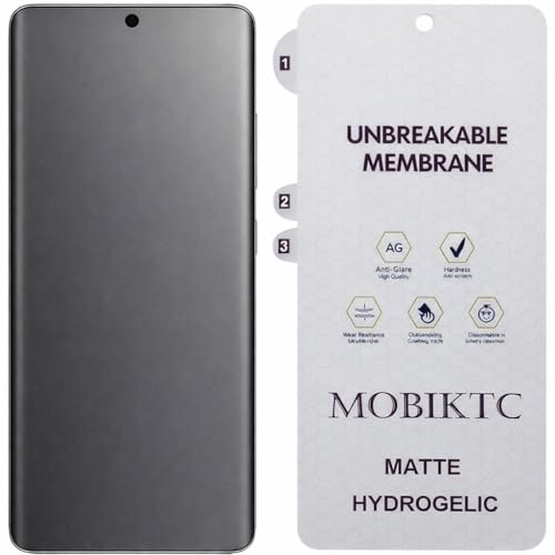 Image of Front Screen Protector Compatible For iQOO Z11 5G With Anti-Scratch Fingerprint Hydrogel Film (No Tempered Glass) (Matte)