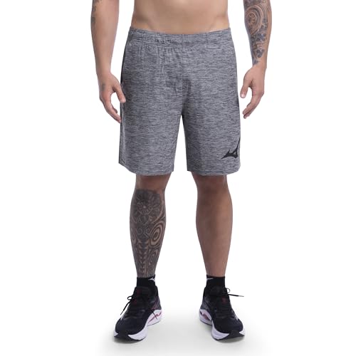Bermuda Mizuno Malha Soul Fit Masculina, Cinza, GG