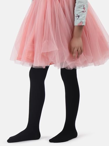 Image of NEXT2SKIN Kids Cotton Ultra Soft Stretchable Fit Ballet Tights Pantyhose Stockings (Assorted, 0-14 Years)