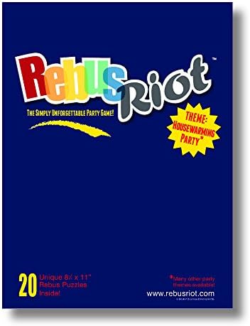 REBUS RIOT The Best Housewarming Party Game Ever! Guaranteed!