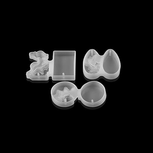 Miniatura 4 de Moldes de silicona para colgante de montaña, molde de resina epoxi de montaña de isla de cristal, para manualidades, fabricación de joyas, moldes de