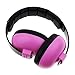 Luzhengyang Children Ear ion Noise Reduction Earmuffs for Sports Events and Concerts, NRR 26dB Ear Defenders for Kids and Teenagers - Pink, as described