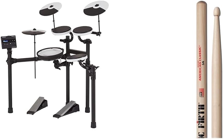 Roland Electronic Drum Set (TD-02KV) & Vic Firth American Classic 5A Drum Sticks