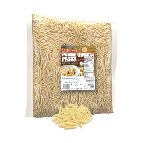 Mountain High Organics Gluten Free Organic Quinoa Pasta, Penne - 5lb Bag Mountain High Organics Gluten Free Organic Quinoa Pasta, Penne - 5lb Bag