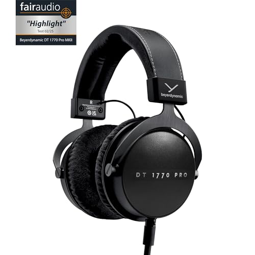 beyerdynamic Premium Studio Kopfhörer mit Tesla DT 1770 PRO MKII Technologie eignen Sich für professionelles Recoring, Überwachung und Editing (geschlossen)